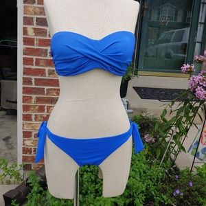 Victoria's Secret Blue Two Piece Bikini